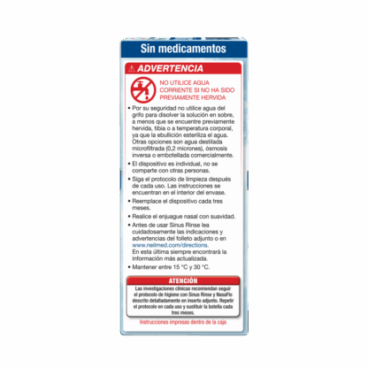 Sinus Rinse Kit x60 Sachets