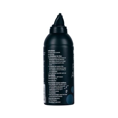 Piercing Aftercare177mL side of can
